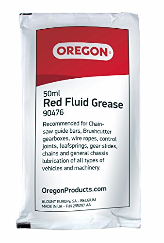 Oregon 90476 - Rosso fluido bustina grasso 50ml per la lubrificazione a barre motosega pignoni naso