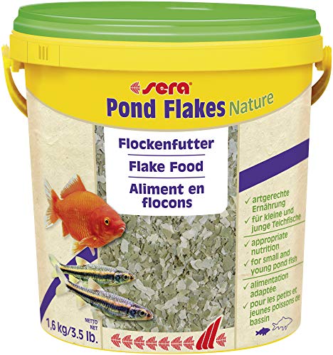 SERA Mangime per pesci flakes pond lt. 10 - Accessori per laghetti