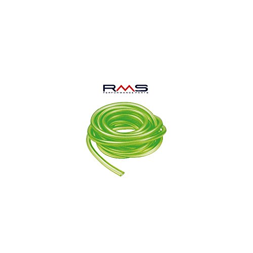 1 meter Fuel Hose/Cable RMS Green trasparente 7 X 12 mm for vespa