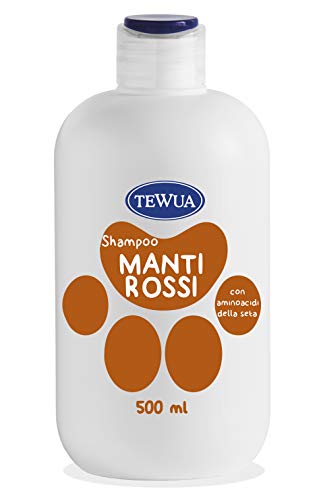 Tewua Shampoo PH Fisiologico Manti Rossi Ravvivante, 500ml - P21242