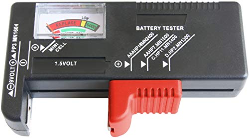 CON:P B29821 Tester per batterie analogico