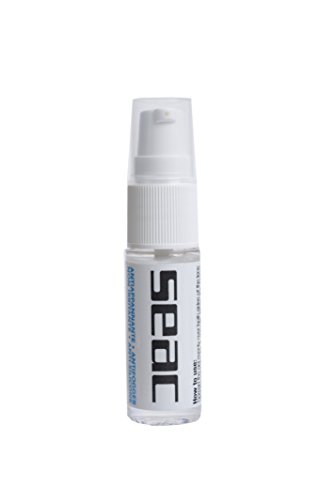 SEAC Biogel Antifog, Spray Antiappannante per Maschere e Occhialini Unisex Adulto, Trasparente, 30 ml