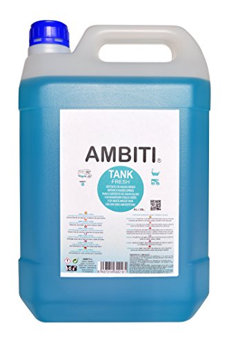 AMBITI AM300161 Ambiti Tank Fresh 5L Additivo per serbatoio acque grigie di camper e campeggio