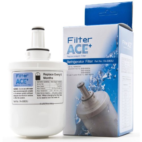 ACE+ Filtro Acqua sostituisce Samsung Aqua-Pure Plus DA29-00003G / HAFIN2/EXP / DA29-00003F / HAFIN1/EXP / DA29-00003B Filtro Frigorifero - Replacement Refrigerator Filter