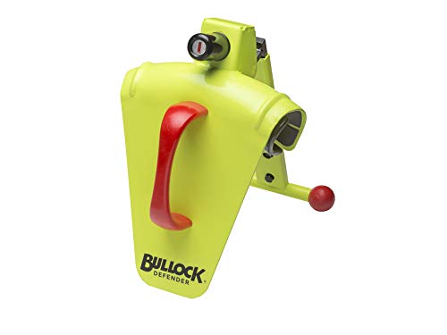 Bullock 146714 Antifurto Universale Defender, 2 chiavi, braccetto regolabile, giallo