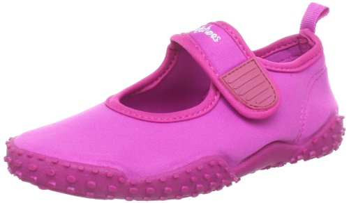 Playshoes Scarpe da Mare con Protezione UV Classic, Acqua Unisex – Bambini, Rosa Pink 18, 26/27 EU