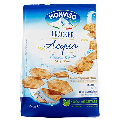 Monviso Cracker Acqua con Olio d’Oliva 220g