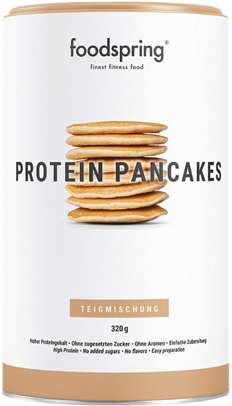 foodspring Pancake Proteici, 320g, 50% di proteine