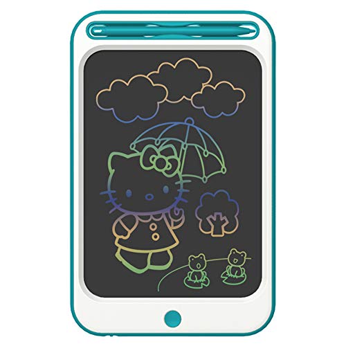 Richgv Tavoletta Grafica LCD Scrittura da 12 Pollici, Colorato Digitale Ewriter con Blocco Memoria Tavola da Disegno Spesso per Bambini Studenti Progettista - Blu