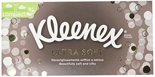 Kleenex Ultra Soft Fazzoletti, 2 Box da 80 Pezzi