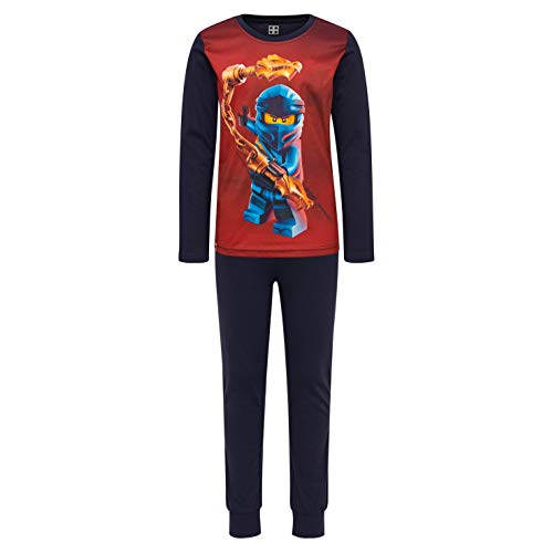 LEGO Ninjago CM Pyjama Set Pigiama, Blu (Dark Navy 590), 104 cm Bambino