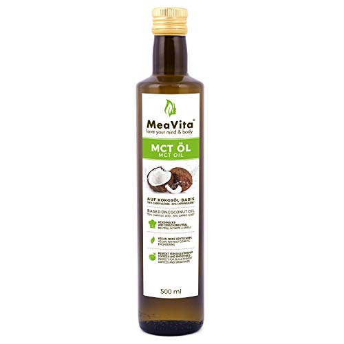 MeaVita, olio MCT, qualità premium, confezione da 1 (1 x 500 ml)