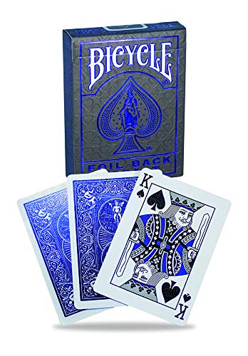 United States Playing Card Company (Bicycle/Bee/Aviator)- Bicycle Metalluxe Blue Carte da Gioco, Colore Blu, 1041369