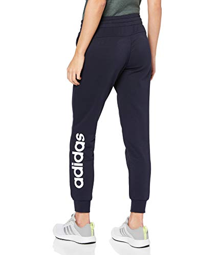Adidas Essentials Linear Pant, Pants Donna, Legend Ink/White, XS 36-38