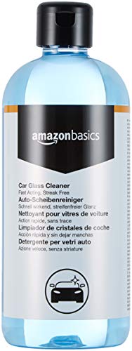 Amazon Basics - Detergente per cristalli Car Glass Cleaner, flacone spray da 500ml