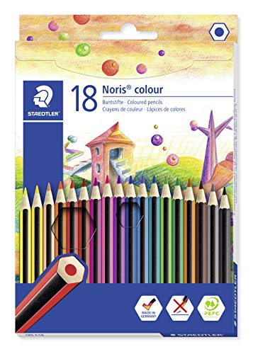 Kredki olówkowe Noris Colour Wopex 18 kolorów