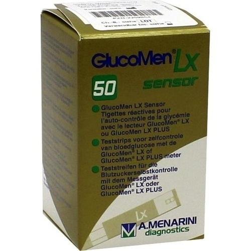 Glucomen LX Sensor, strisce per il test della glicemia, 50 nbsp;unit agrave;