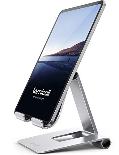 Lamicall Supporto Tablet, Supporto Regolabile - Pieghevole Stand Dock per 4.7~13