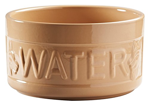 Mason Cash Lettered Water Bowl for Dogs, Cane, 20 cm
