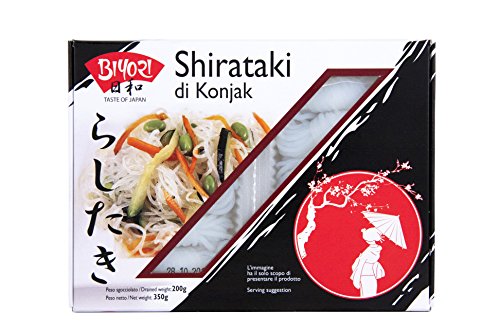 Biyori Noodle di Konjac, Shirataki - 350 gr - [confezione da 4]