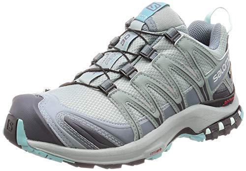 SALOMON XA PRO 3D GTX W, Scarpe da Trail Running Donna, Turchese (Lead/Stormy Weather/Meadowbrook), 37 1/3 EU