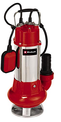 Einhell GC-DP 1340 G Pompa per Acque Scure, 23.000 L/H, 1300 W, 230 V, Rosso