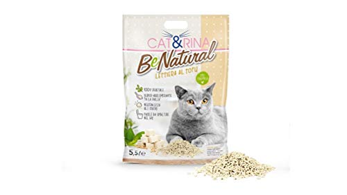 CAT&RINA Benatural Lettiera al Tofu 5,5 L