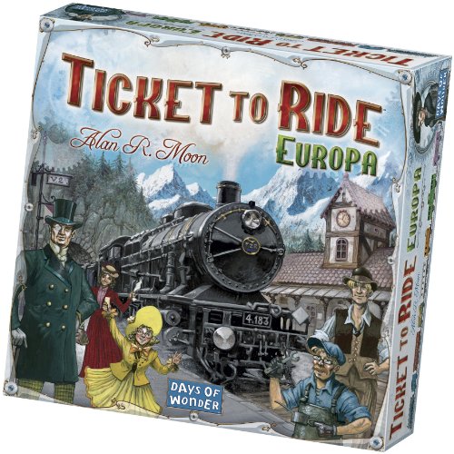 Asmodee 8500 - Ticket To Ride Europa, 8 anni e più, Edizione Italiana