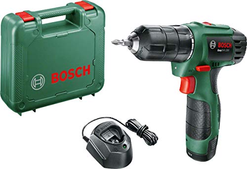 Bosch Home and Garden 06039A210A Bosch EasyDrill 1200 Nero, Verde 1 kg, 12 V