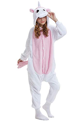 DarkCom Ragazzi Ragazze Cartoon Pigiama Outfit Casual Loungewear Nightsuit Rosa,140(Suggerisci Altezza:138cm-146cm)