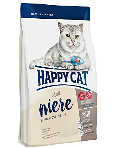 Happy Cat Cibo Secco per Gatti Dieta del Rene Fit & Well - 1400 gr