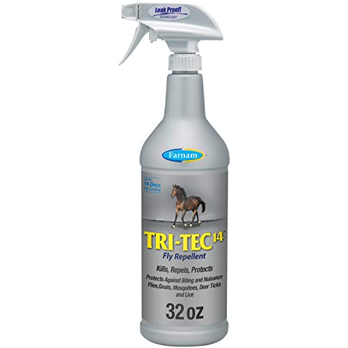 Tri Tec 14 Insetticida Insettorepellente Spray Pronto all’uso per Cavalli - 950ml