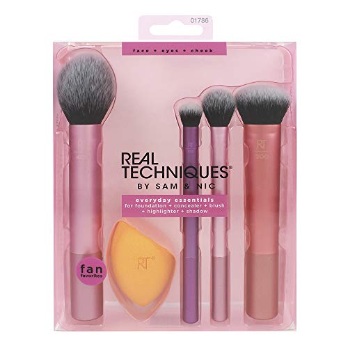 Real Techniques Set di Pennelli Everyday Essentials