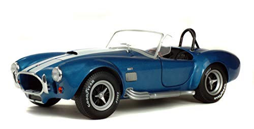 Solido S1850017 1965 427 Cobra Mk II, modello giocattolo, scala 1:18, colore: Blu metallizzato