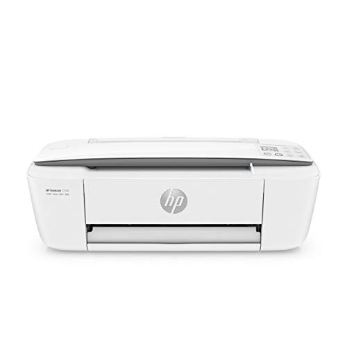 HP 3750 DeskJet Stampante a Colori, Wi-Fi, Multifunzione a Getto d'Inchiostro, Stampa, Scannerizza, Fotocopia, Wi-Fi Direct, 2 Mesi di Instant Ink Inclusi, Grigio Perla