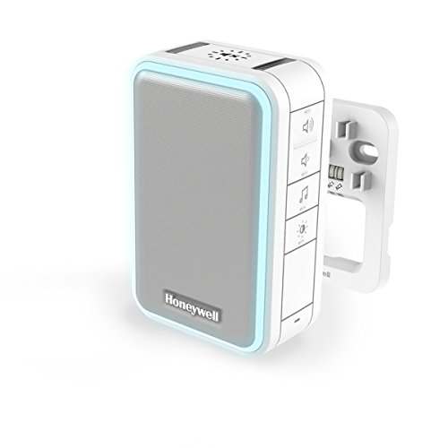 Honeywell Home DW315S Serie 3, Campanello Cablato con LED, Bianco e Funzione di Sospensione/Silenziamento