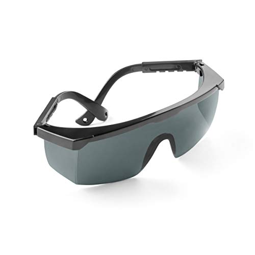Occhiali di protezione UV di qualità per proteggere gli occhi dai raggi UV, LED e luce rossa | Qualità testata in conformità alla norma DIN EN 170 | Perfetti per trattamenti laser e fototerapia