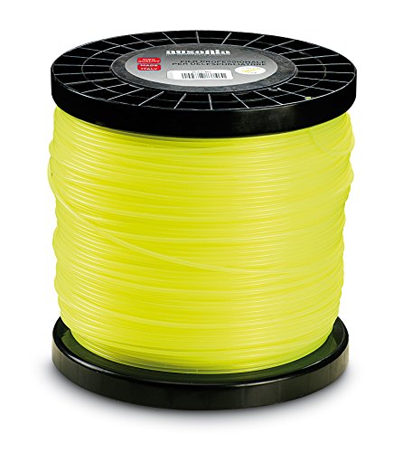 AUSONIA - Bobina Filo per decespugliatore Quadro Giallo 3,0 mm x 2 kg