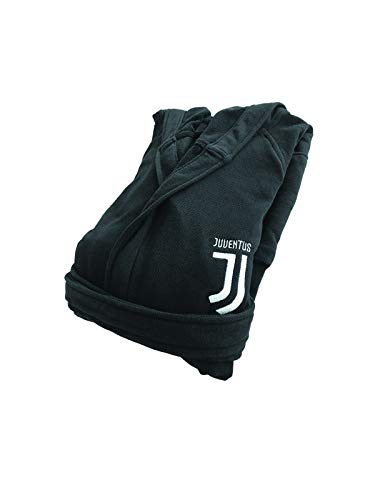 Juventus FC Accappatoio Premium, Nero, L