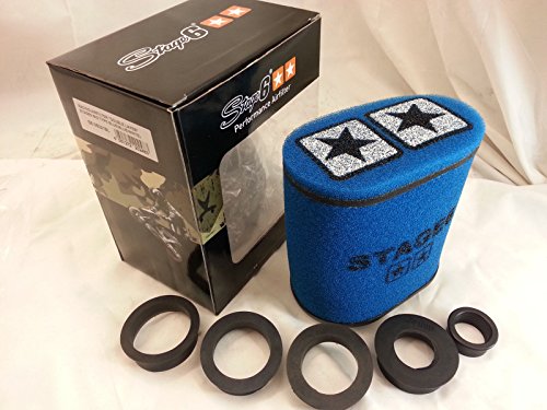 Racin gluft Filtro Stage6 Double Layer Gross, AIRBOX Blu, 28 mm + 35 mm + 42 mm + 45 mm + 49 mm + 55 mm connettore