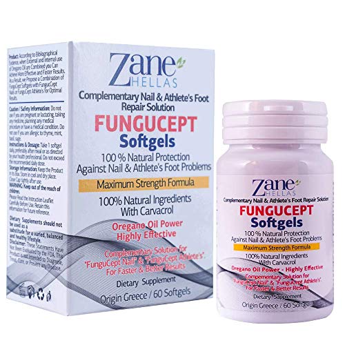 Zane Hellas FunguCept Softgels. Per risultati sempre migliori e più rapidi. Softgel di supporto per FunguCept Nail & FunguCept Athlete's. 60 softgel.