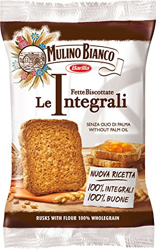 Mulino Bianco Fette Biscottate le Integrali - Pacco da 100 Pezzi (1700 gr)