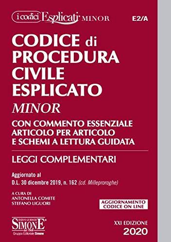 Codice Di Procedura Civile Esplicato. Con Commento Essenziale Articolo ...