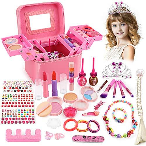 Balnore Trucco Bambini Set, 34 Pezzi Lavabili Set Trucchi Bambina Con ...